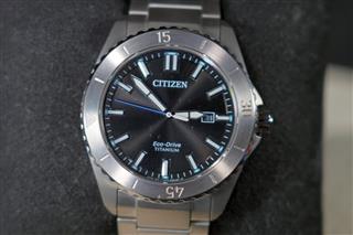 Citizen Brycen Eco-Drive Super Titanium AW1840-50E Black Dial Sapphire 41mm